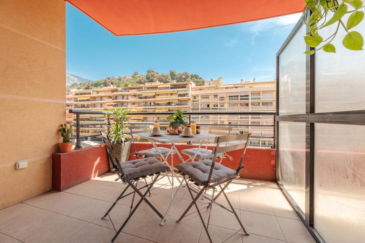 L'Alhambra, Cosy 2 Pieces Au Centre Ville De Mentona Zewnętrze zdjęcie